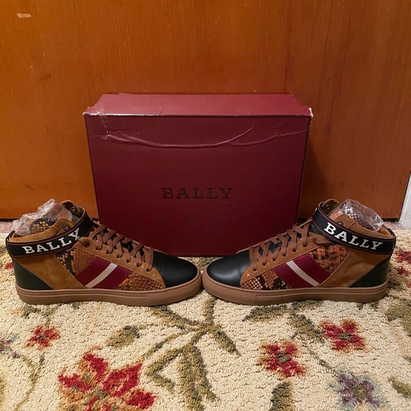 Bally Men’s Heros Snake Trim Sneaker - Picture 6 of 6